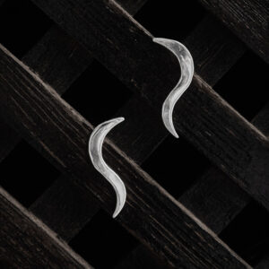 angel wings earrings, handmade sterling silver 925 jewelry, snake earrings, χειροποιητα κοσμηματα απο ασημι 925, γυναικεια κοσμηματα